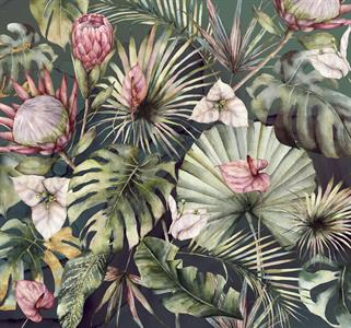 FOTOMURALE KOMAR INK SU TNT PALME GREEN MIS.300X280cm