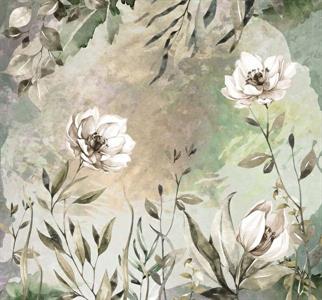 FOTOMURALE KOMAR INK SU TNT FLOWERS BRISE MIS.300X280 cm