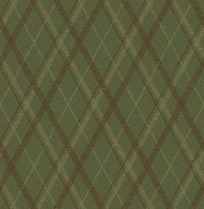 SAUVAGE PARATO SU TNT RIGHE DIAG. VERDE 10x0,52mt