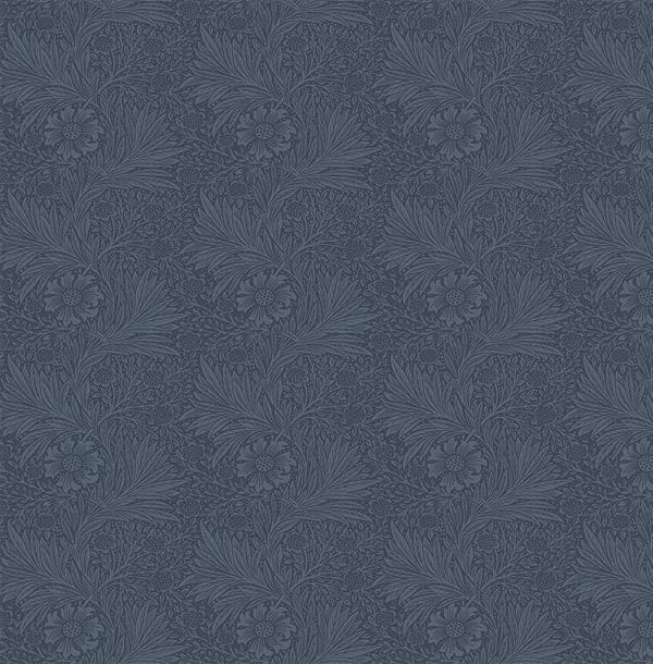 BRITISH HERITAGE PARATO SU TNT FIORI BLU 10x0,52 mt