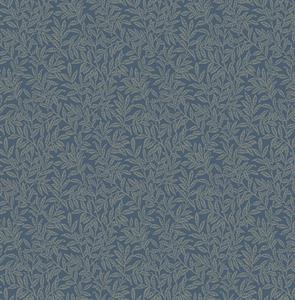 BRITISH HERITAGE PARATO SU TNT FIORI BLU GRIGIO 10x0,52 mt