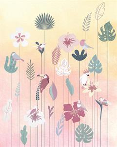 FOTOMURALE LE JARDIN    RIO BIRDS MIS.200X250CM