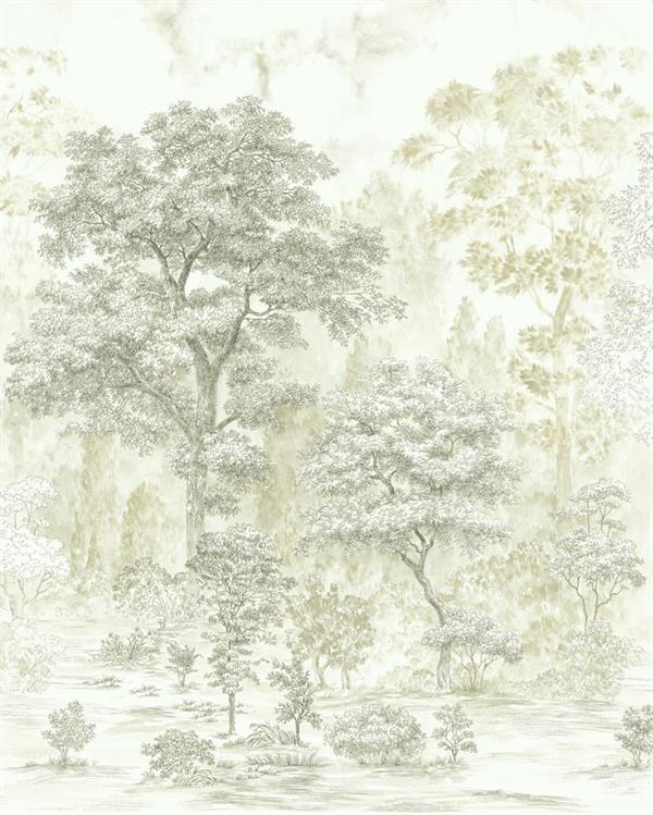 FOTOMURALE LE JARDIN    NOBLE TREES MIS.200X250 CM