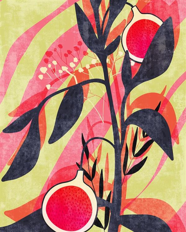 FOTOMURALE LE JARDIN    BONBONS AUX FRUITS 200X250 CM