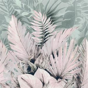 FOTOMURALE LE JARDIN    PALMIERES TROPICAUX .250X250 CM