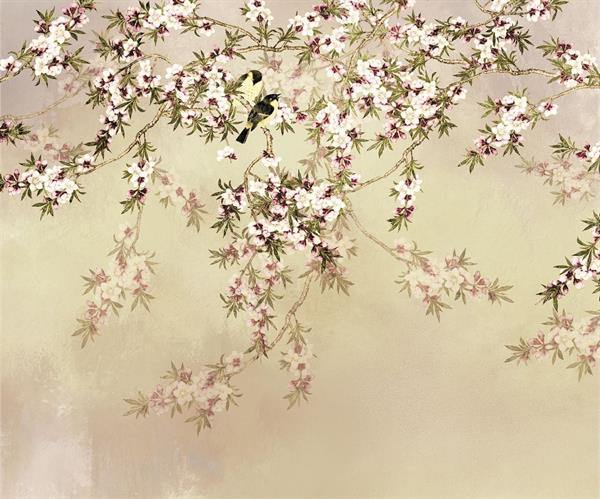 FOTOMURALE LE JARDIN    LOVE BIRDS MIS.300X250 CM
