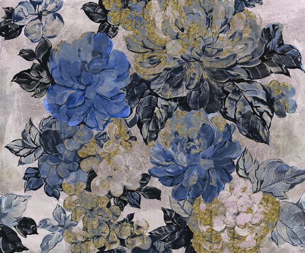 FOTOMURALE LE JARDIN    CHERIE BLUE MIS.300X250 CM