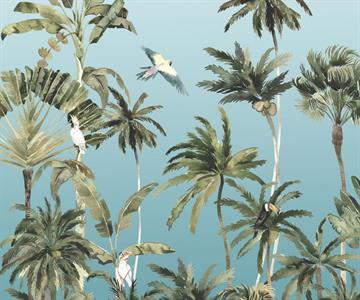 FOTOMURALE LE JARDIN    FORET DE PALMIERES MIS.300X250CM