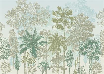 FOTOMURALE LE JARDIN    MILLA DE PALMA MIS.350X250CM