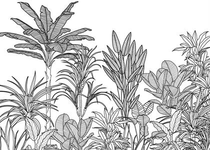 FOTOMURALE LE JARDIN    SAVANNA MIS.350X250 CM