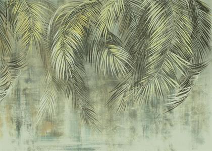 FOTOMURALE LE JARDIN    PALM FRONDS GREEN 350X250CM