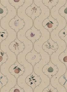 LLAR PARATO VINILICO    FOGLIE ROSE' MIS.50X1000 CM