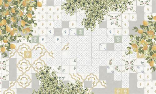 LLAR MURALE VINILICO    TILES VIETRESE BEIGE MIS.AL MQ