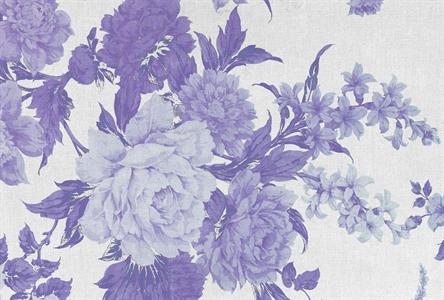 INTO THE MOOD STAMPA DIG TNT FIORI BLU FONDO BIANCO AL MQ SMOOTH