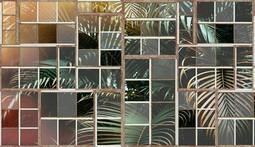 INTO THE MOOD STAMPA DIG TNT TILES ARANCIO FOGLIE AL MQ SMOOTH
