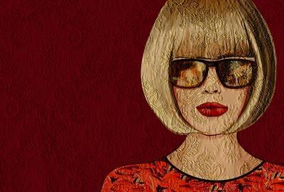 INTO THE MOOD STAMPA DIG TNT DIS. DIVA FONDO ROSSO AL MQ SMOOTH