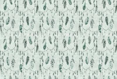 INTO THE MOOD STAMPA DIG TNT DIS. PIUME VERDE AL MQ SMOOTH
