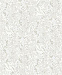 NOUVEL PARATO SU TNT FIORI GRIGIO BIANCO 10x0,53mt