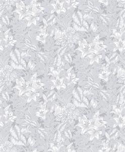NOUVEL PARATO SU TNT FIORI GRIGIO 10x0,53mt