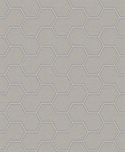 NOUVEL PARATO SU TNT GEOMETRICO 3D TIFFANY ORO 10x0,53mt