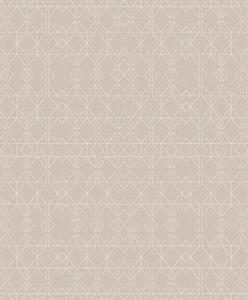 NOUVEL PARATO SU TNT GEOM. GRIGIO BEIGE ARGENTO 10x0,53mt