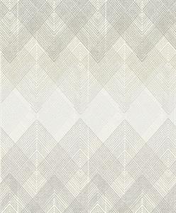 NOUVEL PARATO SU TNT GEOMETRICO BEIGE BIANCO 10x0,53mt