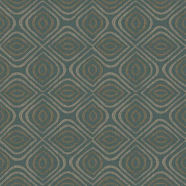 OGONÃ¬ PARATO TNT DISEGNE FANTASIE VERDE E ORO 10x0,53mt