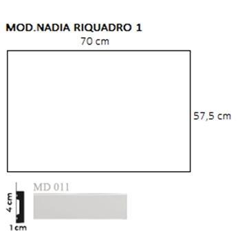 RIQUADRO BOISERIE CREARTIVE NADIA
