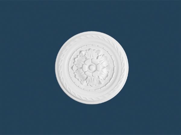 ROSONE IN POLISTIRENE.BLISTERATO Ø 300MM CF.17 PEZZI( NON RIF.)