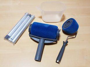 KIT RULLO CON SERBATOIO CON ASTA