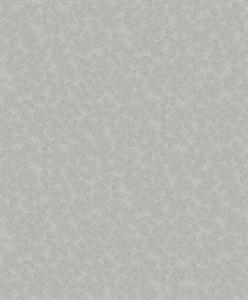 SANTIAGO PARATO SU TNT  FOGLIE DESIGN GRIGIO CHIARO 10x0,53mt