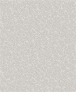 SANTIAGO PARATO SU TNT  FOGLIE DESIGN GRIGIO CHIARO 10x0,53mt