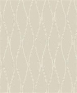 SANTIAGO PARATO SU TNT  DESIGN ONDE GRIGIO CHIARO BIANCO 10x0,53