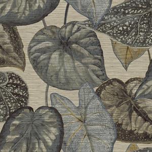 PARATO TAHITI VINILICO S.TNT FOLIAGE BLUE 0,53X10,05MT