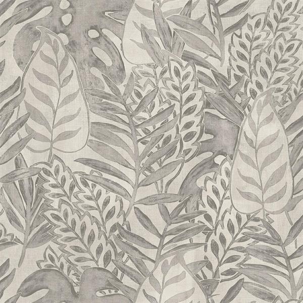 PARATO TAHITI VINILICO S.TNT FOLIAGE TAUPE 0,53X10,05MT