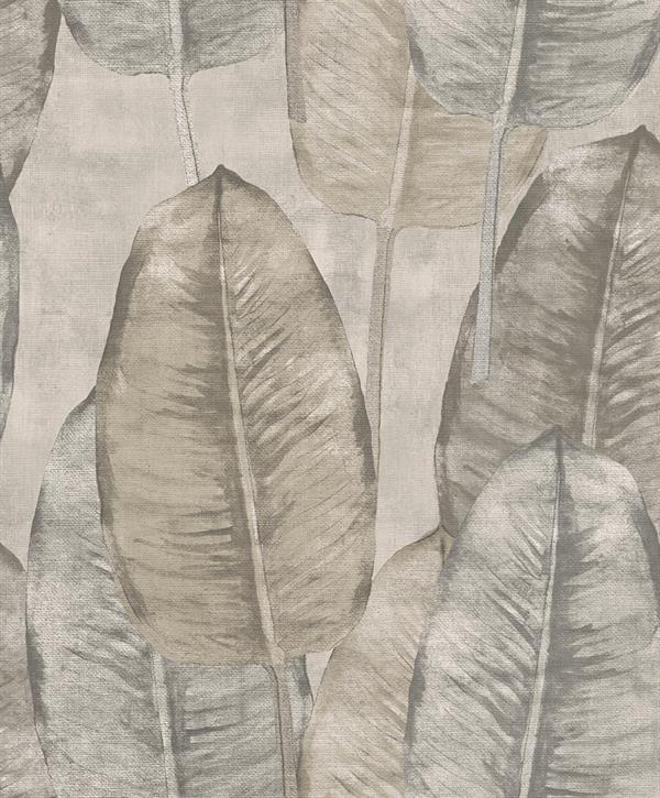 PARATO TAHITI VINILICO S.TNT FOLIAGE BEIGE 0,53X10,05MT