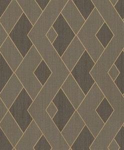 THOM PARATO VINILICO GEOM.BROWN/GOLD 10,05X0,53MT