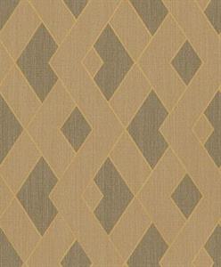 THOM PARATO VINILICO GEOM.BROWN/GOLD 10,05X0,53MT