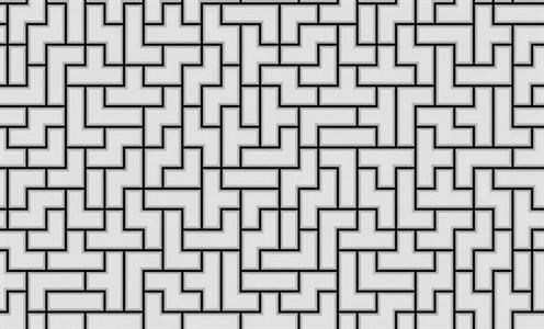 THOM PARATO VINILICO    GEOM.BLACK/GREY 10,5X0,53MT