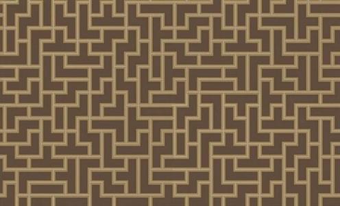 THOM PARATO VINILICO    GEOM.GOLD/BROWN 10,05X0,53MT