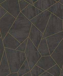 THOM PARATO VINILICO    GEOM.BLACK/GOLD 10,5X0,53MT