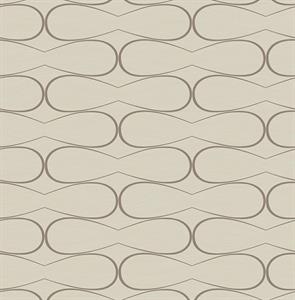 WALTER PARATO TNT DISEGNE FANTASIE BEIGE ARGENTO 10x0,53mt
