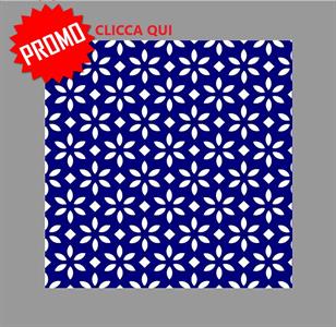 MATTONELLA ADESIVA 20x20cm LINEA WALL BLU TIPO B