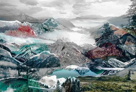 FOTOMURALE KOMAR INTO ILLUSION 2 SU TNT UP AND DOWN 368x248cm
