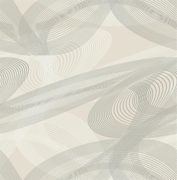 ZAHA PARATO TNT LAMINA  ORO DISEG E FANT BEIGE E ROSA 0,685x9,14