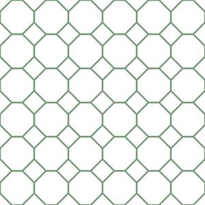 PARATO JUST KITCHEN PVC/TNT.GEOM. GREEN 0,53X10MT