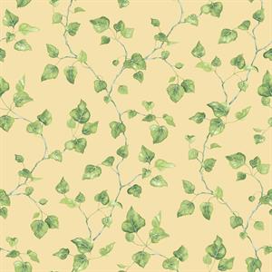 PARATO JUST KITCHEN PVC/TNT FOLIAGE YELLOW 0,53X10MT