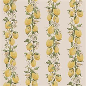 PARATO JUST KITCHEN PVC/TNT LEMON YELLOW 0,53X10MT