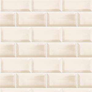PARATO JUST KITCHEN PVC/TNT GEOM.BEIGE 0,53X10MT