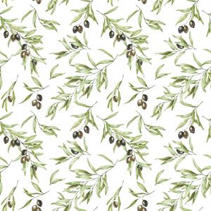 PARATO JUST KITCHEN PVC/TNT FOLIAGE OLIVE 0,53X10MT